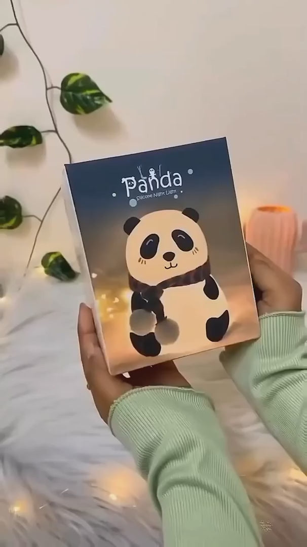 Cuddly Panda Color-Changing Night Light