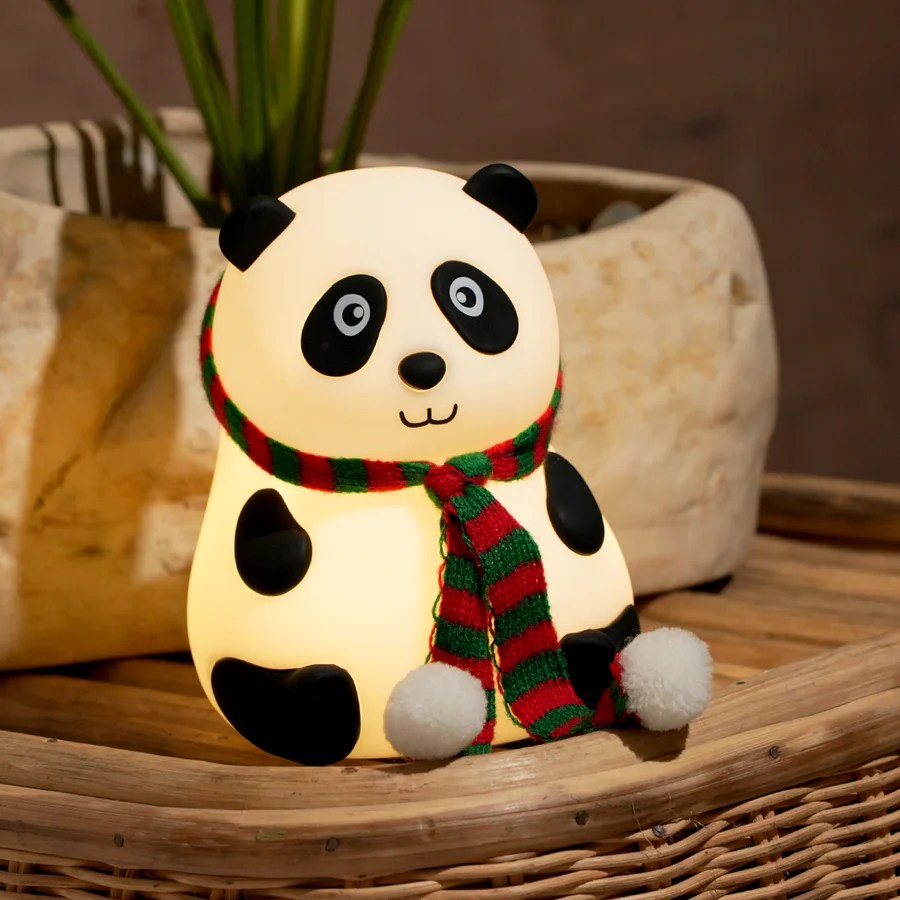 Cuddly Panda Color-Changing Night Light