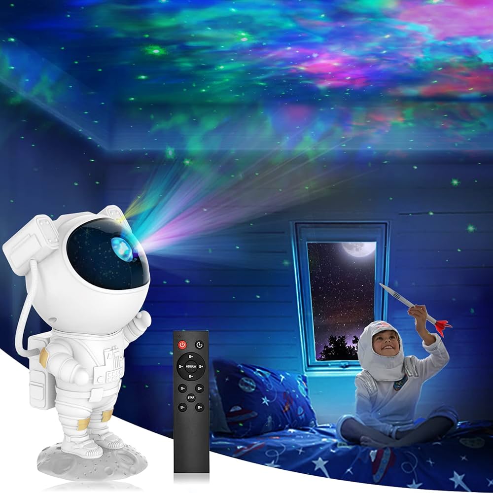 Astronaut Galaxy Star Projector