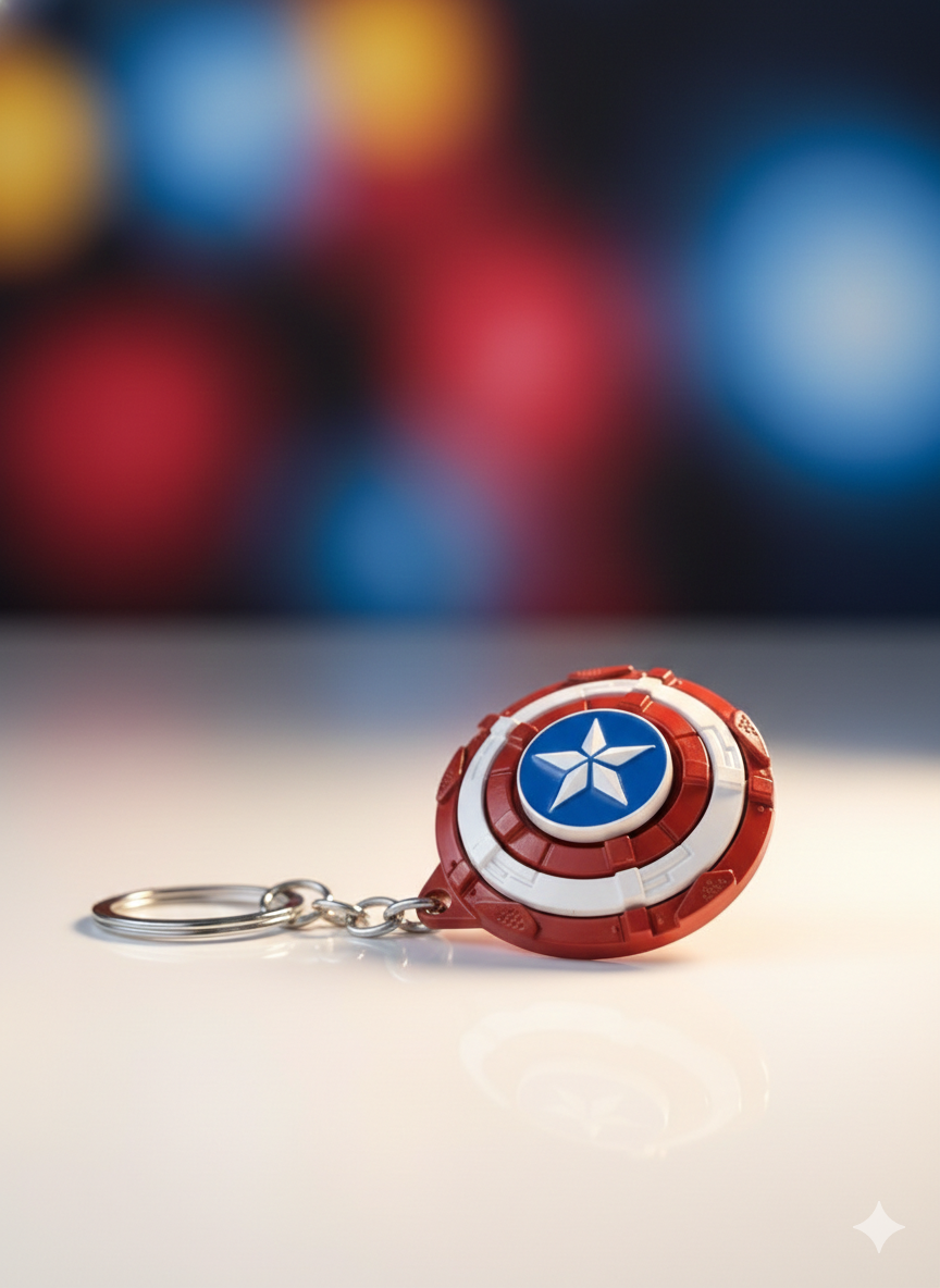 Captain america keychain