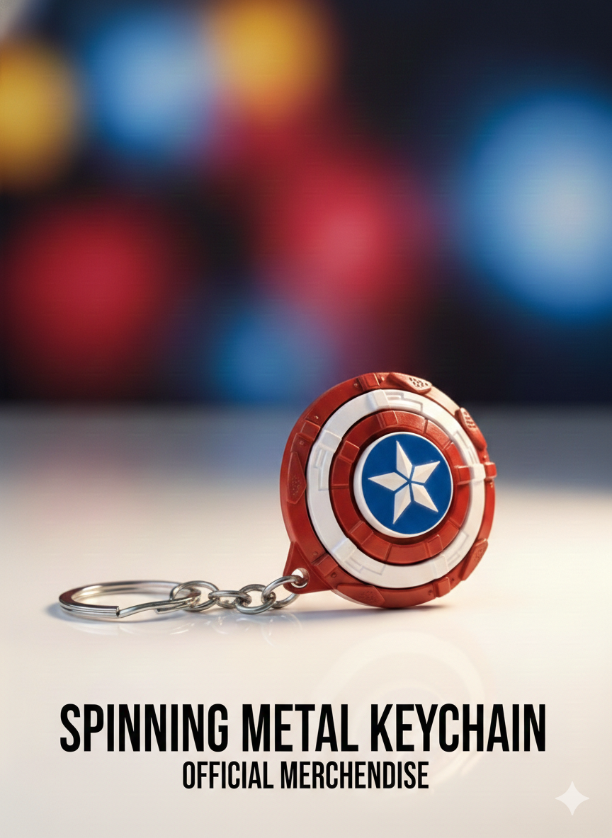 Captain america keychain