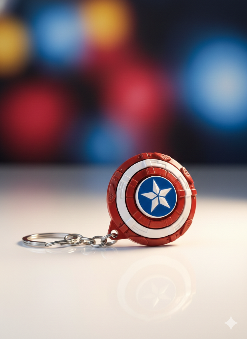 Captain america keychain