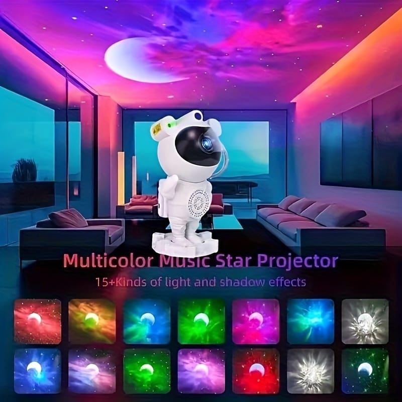 Astronaut Galaxy Star Projector